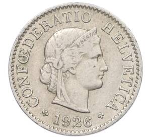 5 раппенов 1926 года Швейцария — Фото №1