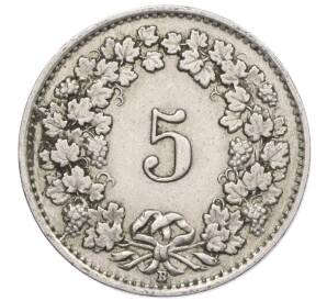 5 раппенов 1926 года Швейцария — Фото №2