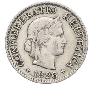 5 раппенов 1926 года Швейцария — Фото №1