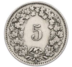 5 раппенов 1926 года Швейцария — Фото №2