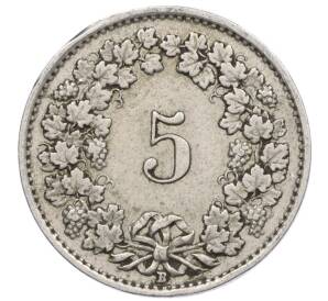 5 раппенов 1926 года Швейцария — Фото №2