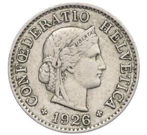 5 раппенов 1926 года Швейцария — Фото №1