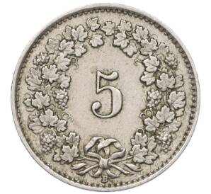 5 раппенов 1926 года Швейцария — Фото №2