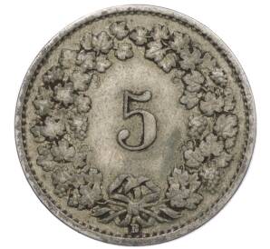 5 раппенов 1919 года Швейцария — Фото №2