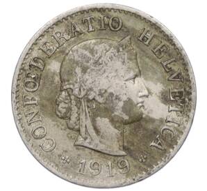 5 раппенов 1919 года Швейцария — Фото №1