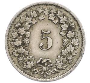 5 раппенов 1919 года Швейцария — Фото №2