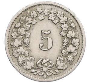 5 раппенов 1919 года Швейцария — Фото №2