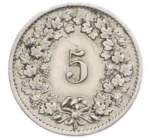 5 раппенов 1919 года Швейцария — Фото №2