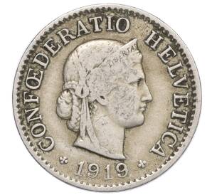 5 раппенов 1919 года Швейцария — Фото №1