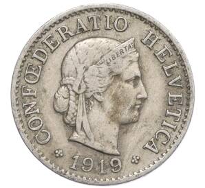 5 раппенов 1919 года Швейцария — Фото №1