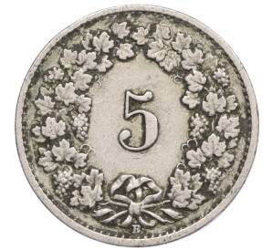 5 раппенов 1919 года Швейцария — Фото №2