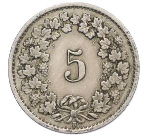 5 раппенов 1919 года Швейцария — Фото №2