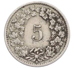 5 раппенов 1919 года Швейцария — Фото №2