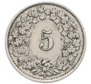 5 раппенов 1920 года Швейцария — Фото №2