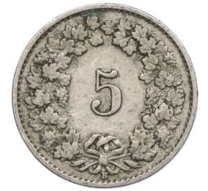 5 раппенов 1920 года Швейцария — Фото №2