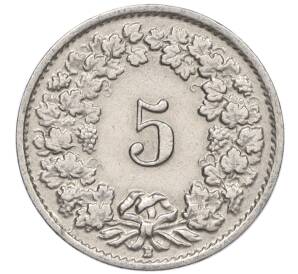 5 раппенов 1920 года Швейцария — Фото №2