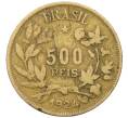 Монета 500 рейс 1924 года Бразилия (Артикул: K12-33022) — Фото №1