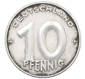 10 пфеннигов 1950 года A Восточная Германия (ГДР) — Фото №2