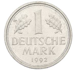 1 марка 1992 года F Германия — Фото №1