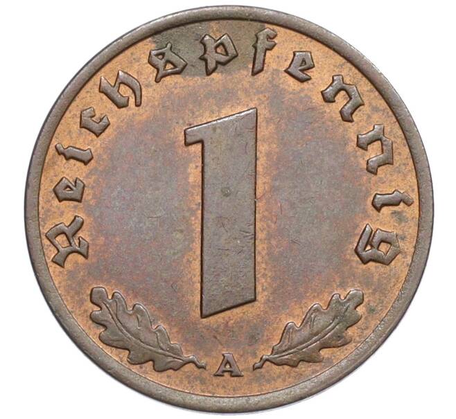 Монета 1 рейхспфенниг 1937 года А Германия (Артикул: K12-33244) — Фото №2