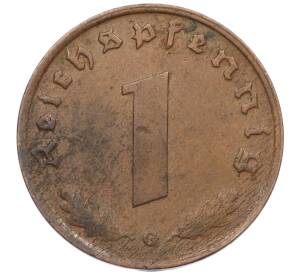 1 рейхспфенниг 1939 года G Германия — Фото №2