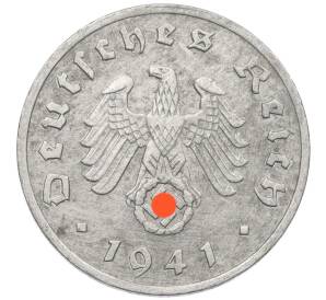 1 рейхспфенниг 1941 года F Германия — Фото №1