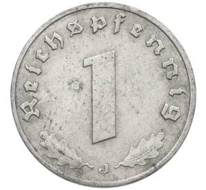 1 рейхспфенниг 1941 года J Германия — Фото №2