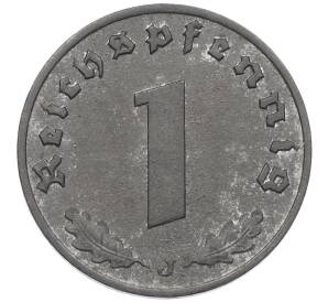 1 рейхспфенниг 1943 года J Германия — Фото №2