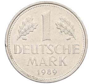 1 марка 1989 года D Западная Германия (ФРГ) — Фото №1