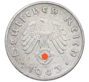 10 рейхспфеннигов 1943 года E Германия — Фото №1