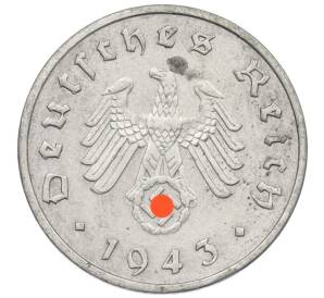 10 рейхспфеннигов 1943 года F Германия — Фото №1