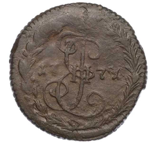 Монета Денга 1771 года ЕМ (Артикул K12-33623)