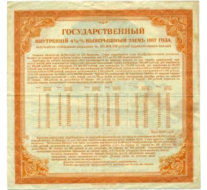 200 рублей 1919 года 4 1/2 % государственный внутренний заем (Печать Иркутского Отделения)