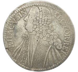 1 таллеро 1766 года Рагуза (Дубровницкая республика) — Фото №1