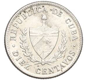 10 сентаво 1949 года Куба — Фото №2