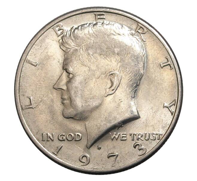 1/2 доллара (50 центов) 1973 года D США (Артикул M2-8242)