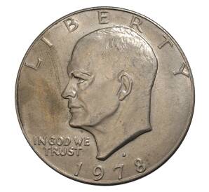 1 доллар 1978 года D США «Эйзенхауэр» — Фото №1