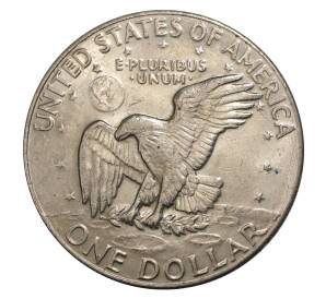 1 доллар 1977 года D США «Эйзенхауэр» — Фото №2