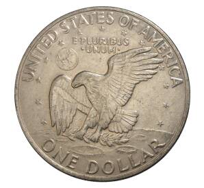 1 доллар 1972 года D США «Эйзенхауэр» — Фото №2