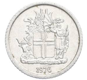 1 крона 1976 года Исландия — Фото №1