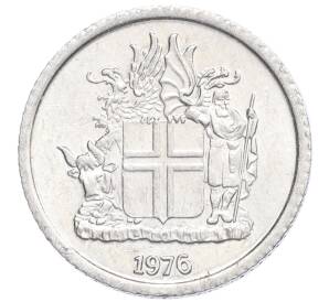 1 крона 1976 года Исландия — Фото №1