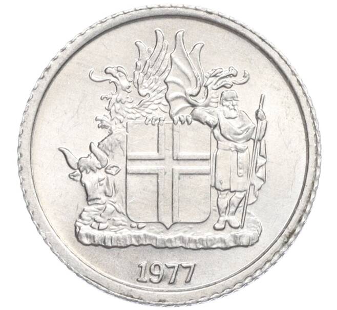 Монета 1 крона 1977 года Исландия (Артикул: K12-34237) — Фото №1