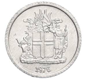 1 крона 1976 года Исландия — Фото №1