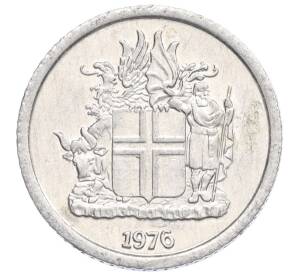 1 крона 1976 года Исландия — Фото №1