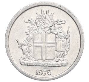 1 крона 1976 года Исландия — Фото №1