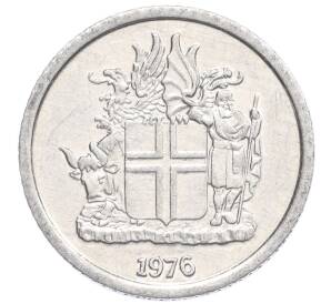 1 крона 1976 года Исландия — Фото №1