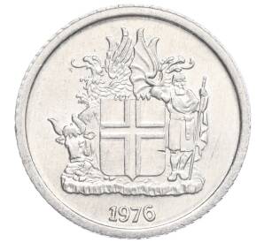 1 крона 1976 года Исландия — Фото №1