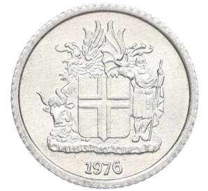 1 крона 1976 года Исландия — Фото №1