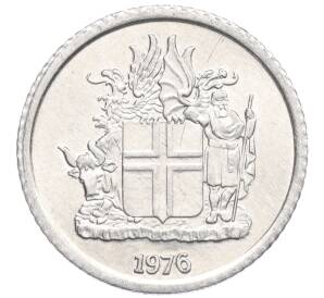 1 крона 1976 года Исландия — Фото №1