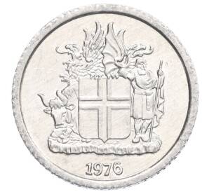 1 крона 1976 года Исландия — Фото №1